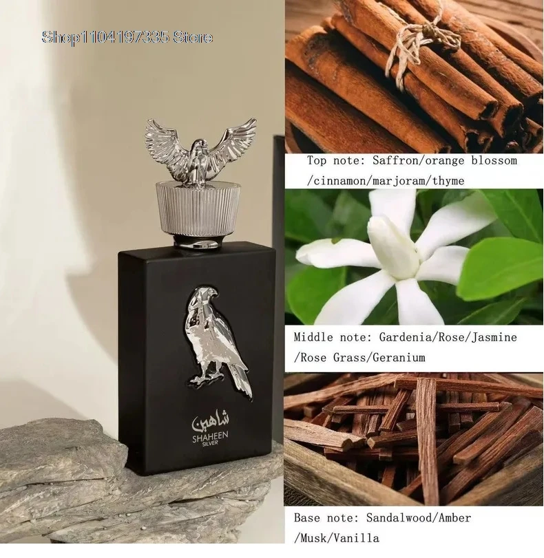 Original Dubai Perfume for Men Fragrance Lasting Fragrance High Quality Arabic Perfume Sexy T Darey Men Cologne Wood Scent