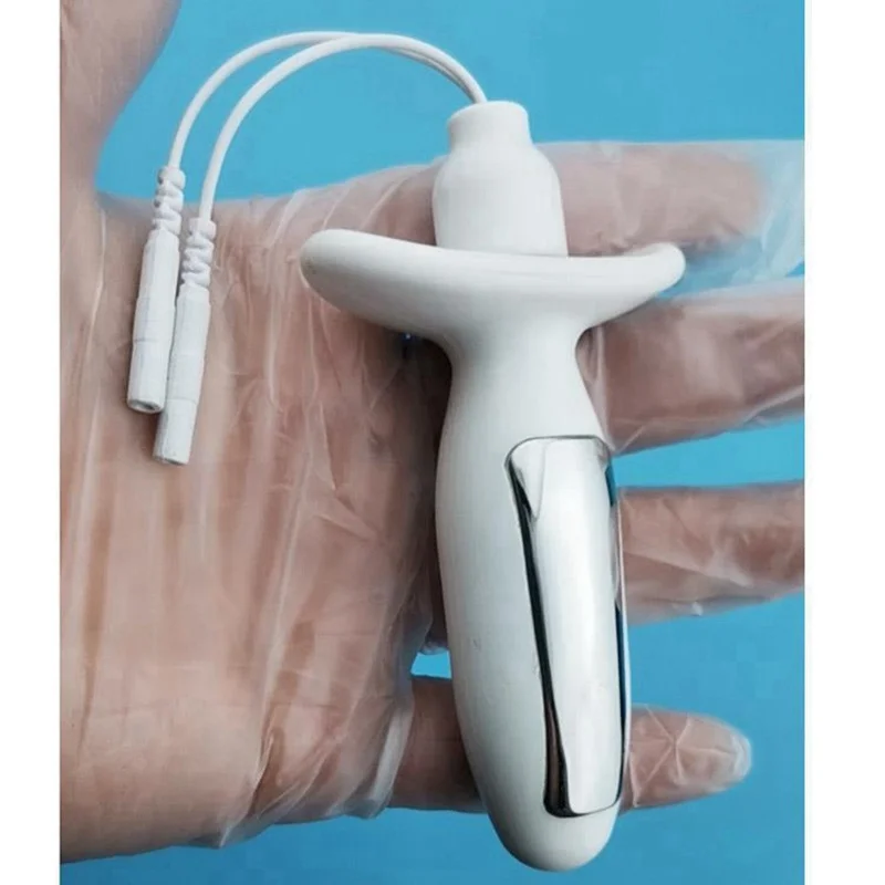 

A08I Vaginal Probe Electrodes for Pelvic Floor Exerciser Incontinence Use with TENS/EMS Machines Therapy Kegel Exerciser