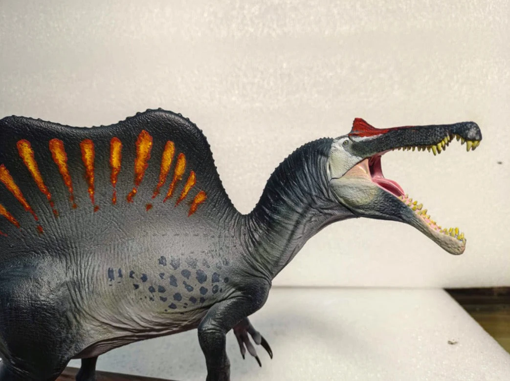 In Stock MESOZOIC LIFE SPINOSAURUS AEGYPTIACUS 57cm Dinosaur Model Toy RAMSES THE FIGURE SERIES  SCALE 1/35 PAINTED VERSION