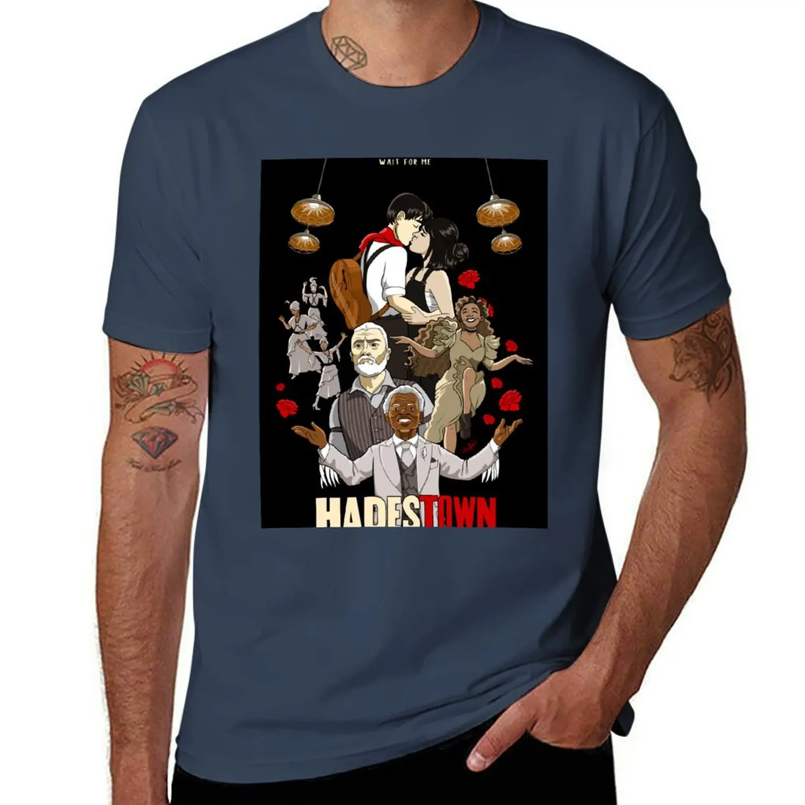 

Hadestown T-Shirt Basic Crew Neck Short Sleeve Top