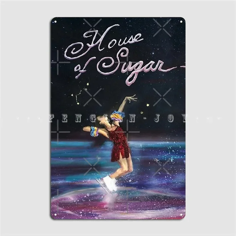 Cartel de Metal House Of Sugar Sandy Alexs G, cartel de pared, cueva, Club, Bar, crear cartel de estaño