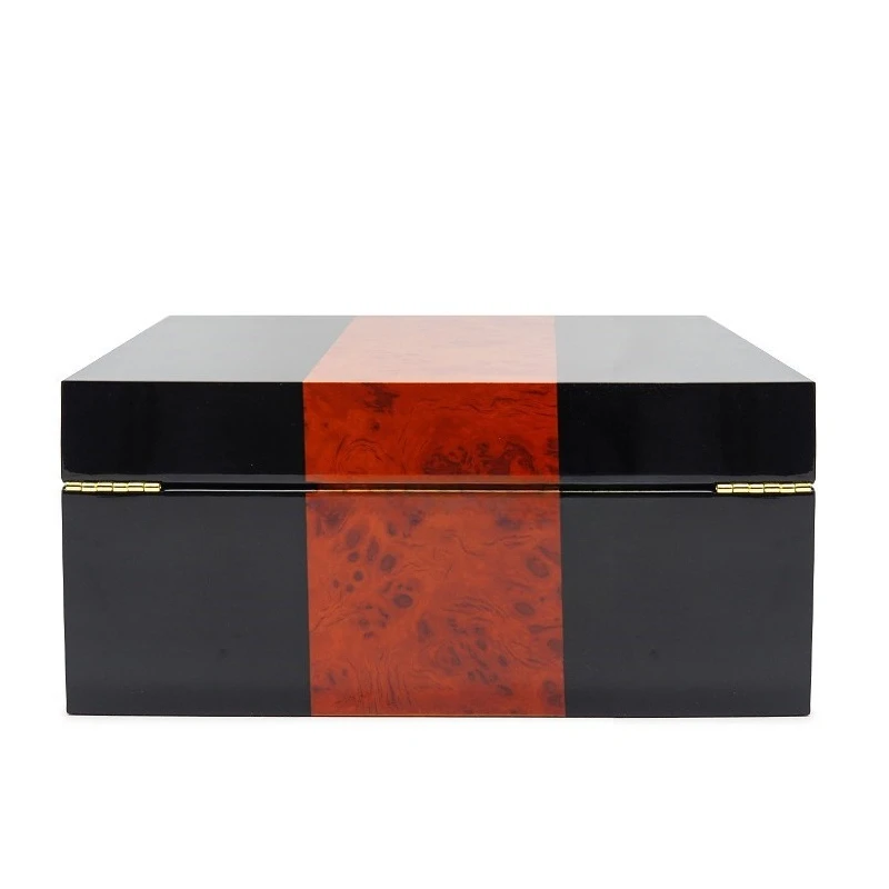 High-end paint jewelry box color matching high-gloss paint jewelry storage box ring necklace bracelet storage gift box