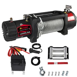 Cabrestante de Cable RTS 4wd todoterreno, 12000lbs, resistente, Industrial, cc 12v, coche eléctrico, 13000lbs, a la venta