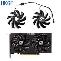 Brand new 85MM 4PIN T129215SU T129215BU RX5700 GPU fan for POWERCOLOR RX 5700 XT 6500XT 6600 6600XT 5700XT 6700 6700XT Fighter