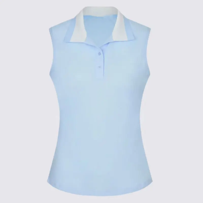 2026 Korean Style Golf Women Sleeveless Top Pullover Slim Fit Sportswear Casual Outdoor GOLF Shirt Fashion Athletic Vest