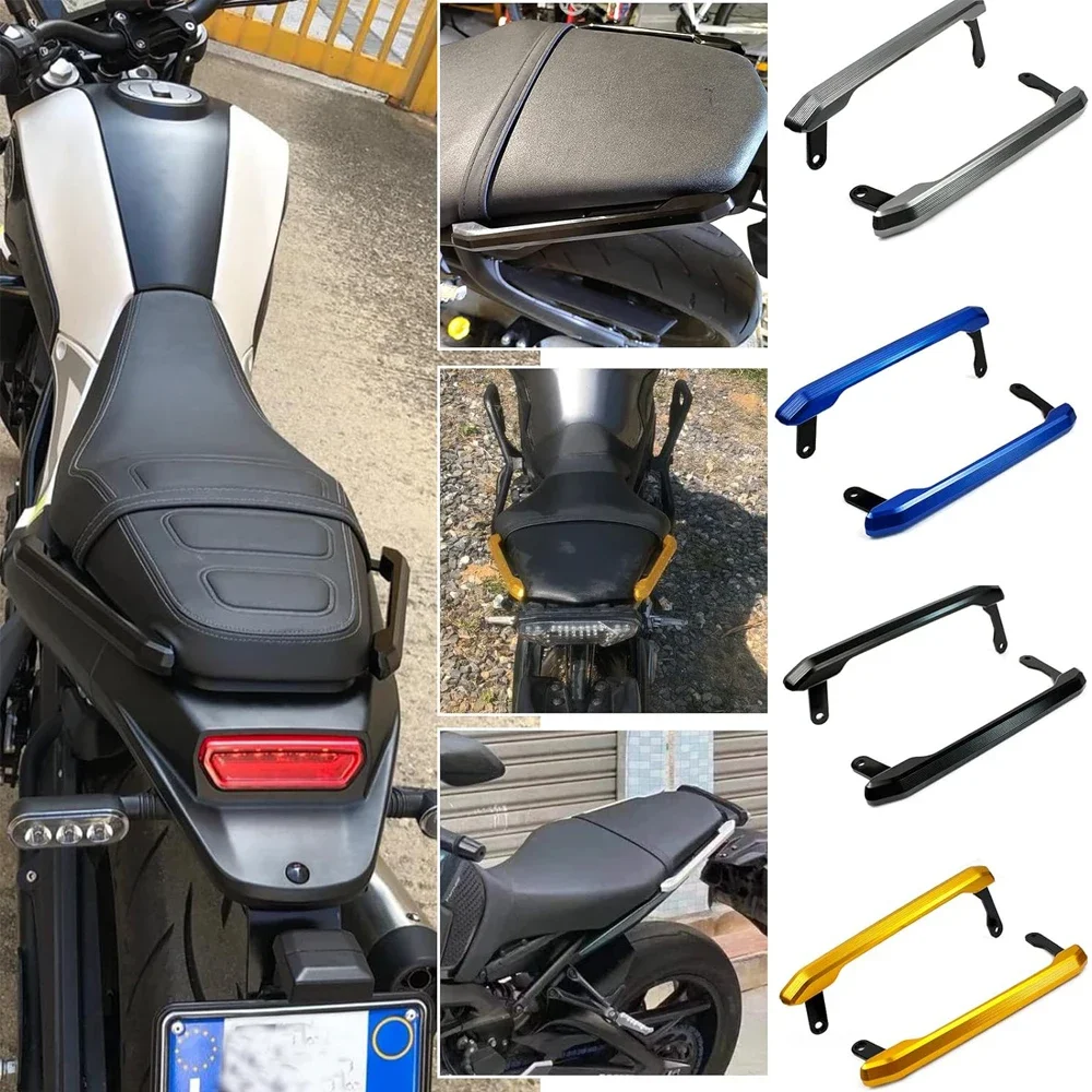 for Yamaha MT09 Seat Grab Bar Hand Grip Handle Rail Moto Rear Pillion For MT-09 MT FZ 09 FZ09 Accessories 13 14 15 16 17 18 2019