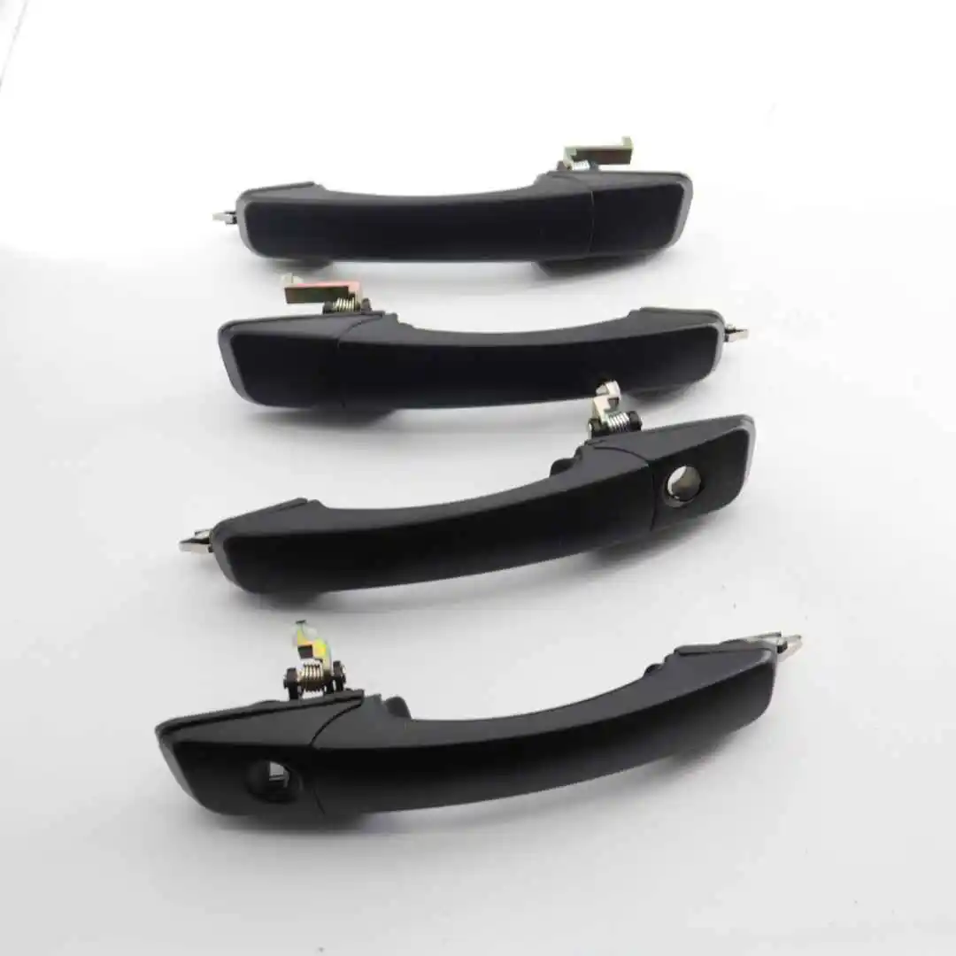 New One Set Front /Rear/Left/Right Door Outside Handle Black For ZX Grand Tiger