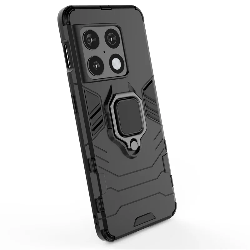 For Oneplus 10 Pro 5G Case Silicone Shockproof Bumper Armor Phone Case For One Plus 10 Pro 10Pro Magnetic Holder Ring Back Cover