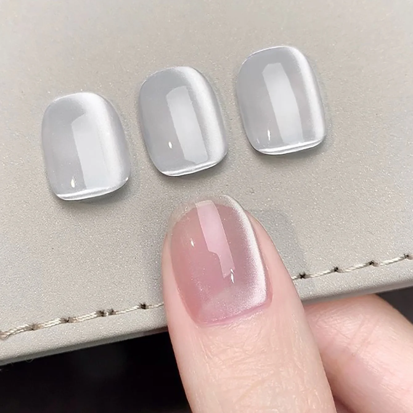 1 stücke SHAKA Herbst Plain Wasser Cat Eye transparente farbe Gel Nagellack 2025 Neue Kühle Temperament Bleaching Nagel Gel