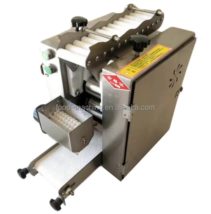 Automatic Dough Woton Skin Roti Chapati Dumpling Wrapper Making Machine