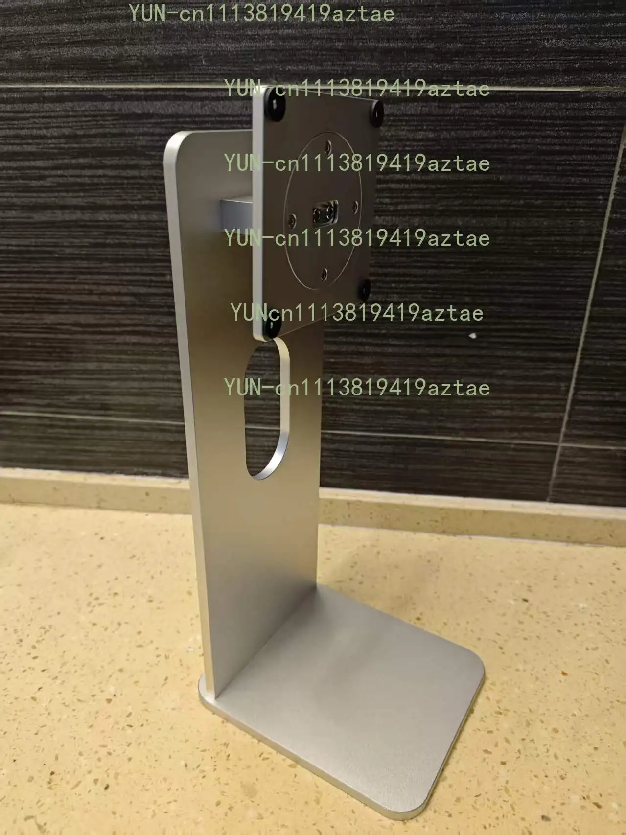 24-34 Inch Screen Support Stand CNC Aluminum Shell Height Adjustable Rotatable Monitor Mount