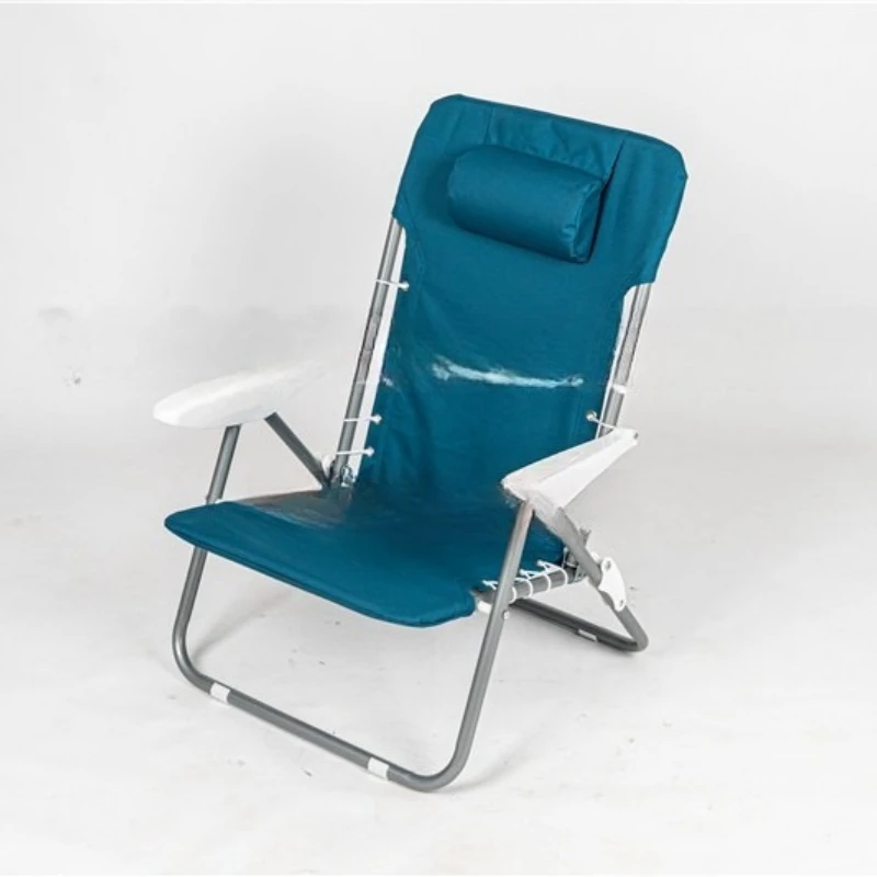 

Foreign trade pull rope beach folding chair adjustable outdoor chair with gear comfortable portable portable chair