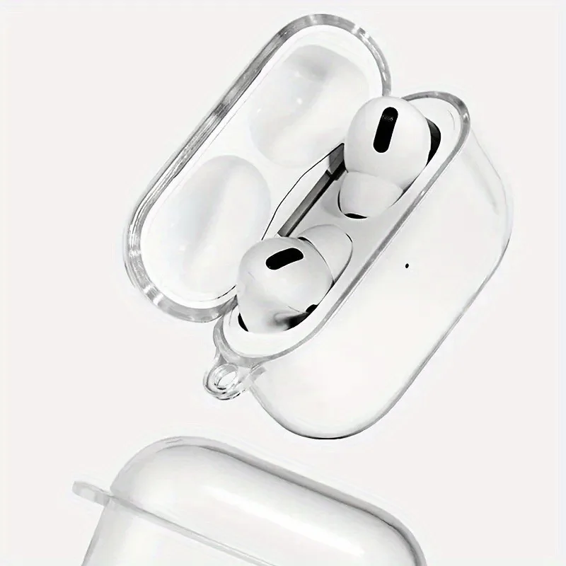 TPU Transparent Protective Case For Apple Airpods 3/4 Soft Silicone Clear Case For Airpods Pro/Pro2 Wireless Earphone Cover