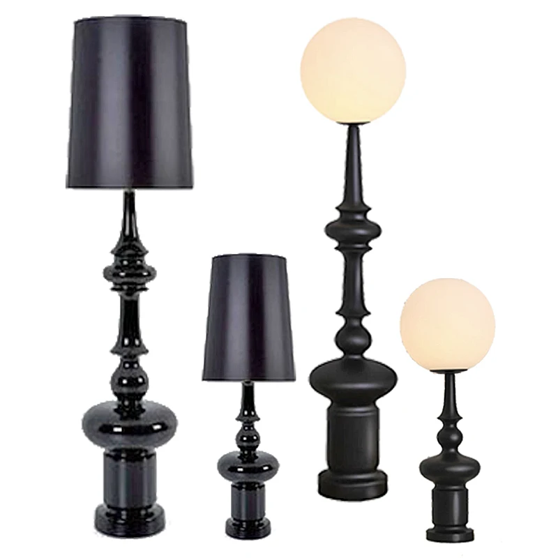 

Nordic style living room sofa decoration chess floor lamp Italian designer bedroom resin