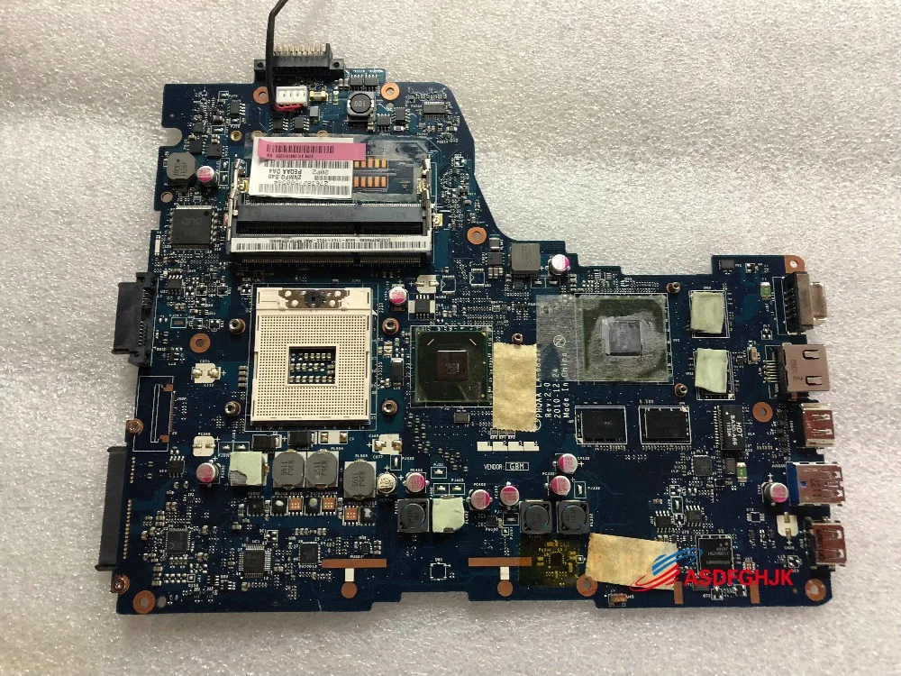 

Original FOR Toshiba Satellite P750 P755 LAPTOP MOTHERBOARD LA-6831P K000121880 fully tested
