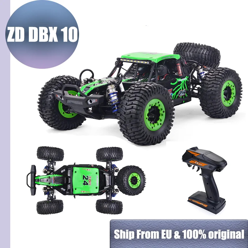 ZD DBX-10 RC Car 1/10 4WD 80km/H 2.4G Brushless High-Speed Remote Control Desert Off-Road Vehicle RC Car Toy Gifts for Kids