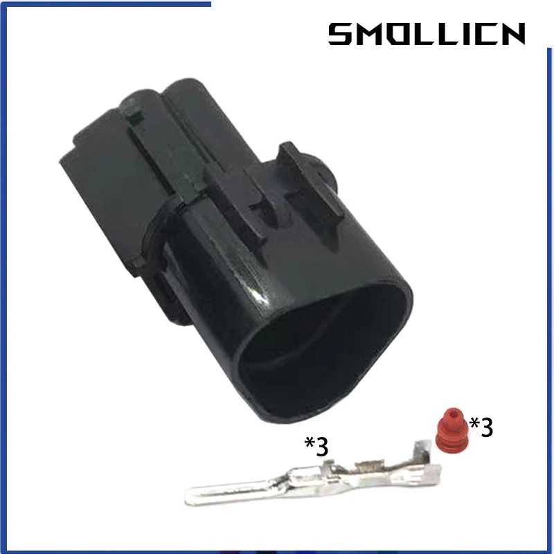 1 Set 3 Pin Way Male Female Kum Waterproof Electrical Wire Auto Connector Plug PB621-03020 PB625-03027 Headlight Sensor