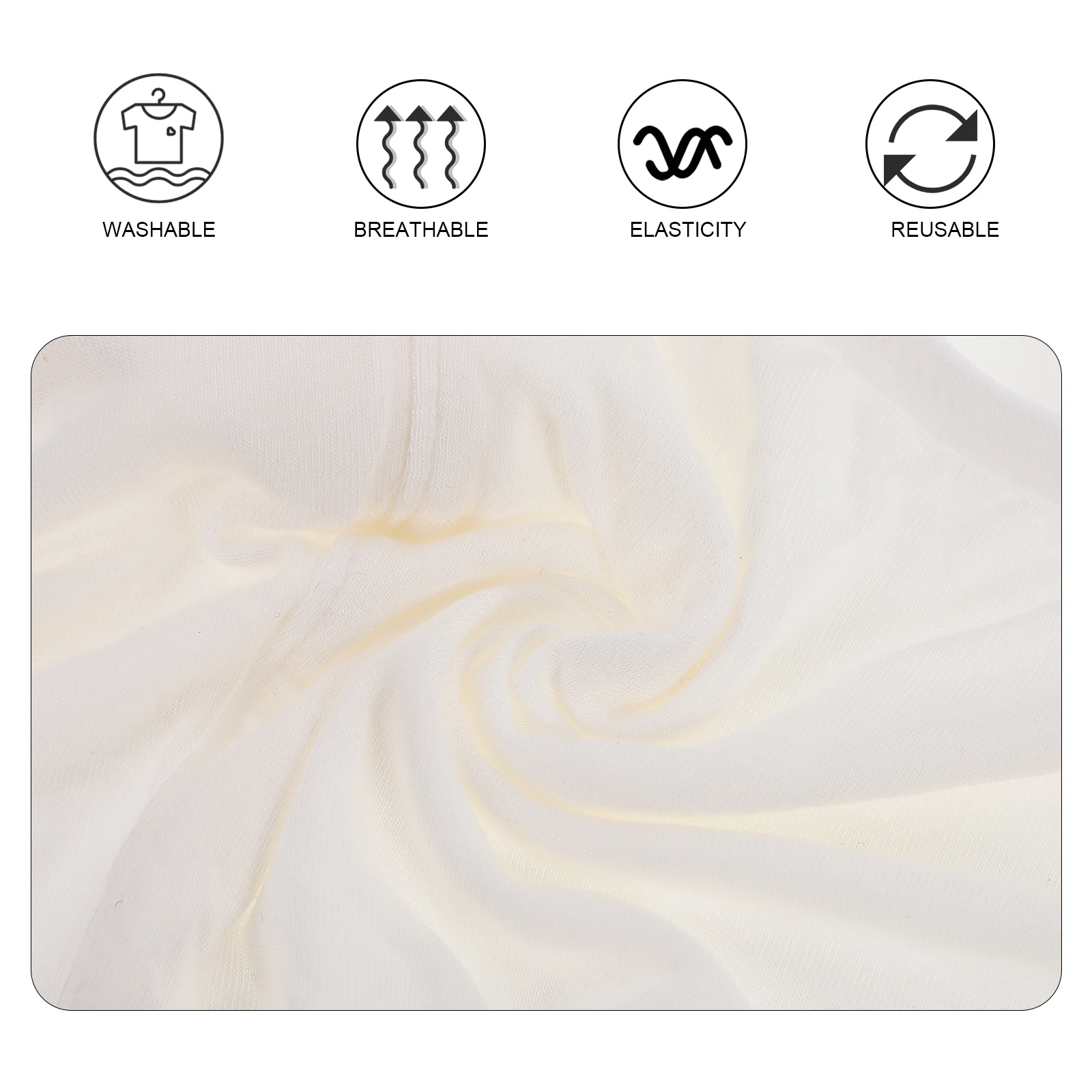 

1Pcs Underarm Cotton Absorbent Vest Breathable Washable Armpit Sweat Pads Summer Gift Cotton Underwear Vest