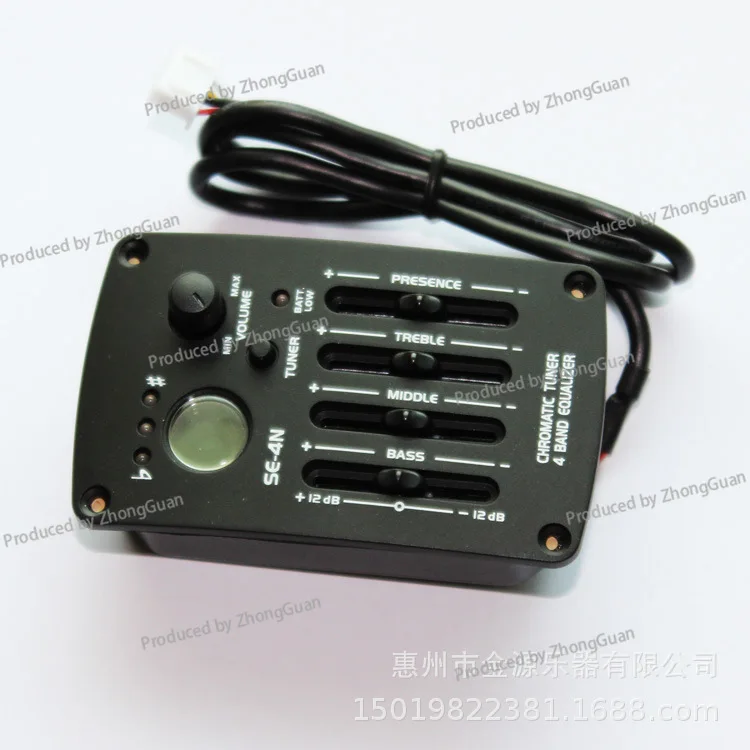 

Guitar Pickup SE-4N Four-segment EQ Pickup Electric Box Pressure Sensing