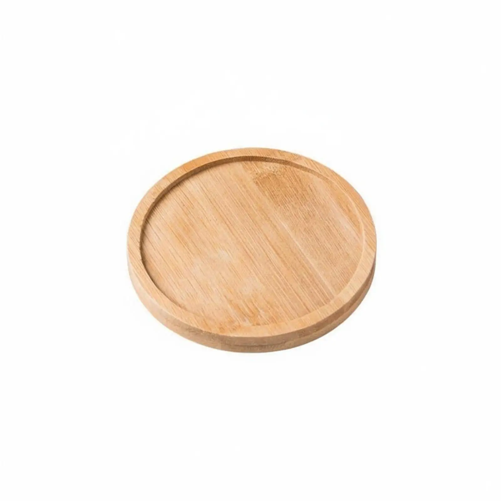 Bamboo Industrial Tray Waterproof Planter Base Wooden Coaster Soil Spill Catcher Essential for Gardening