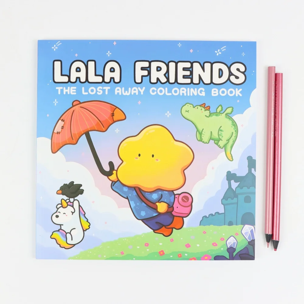 

A creative fantasy coloring book, with cute animals and wild imagination, brings you endless fun and interesting illustrations