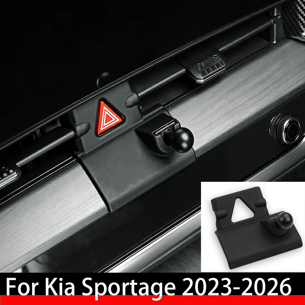 

For Kia Sportage NQ5 2023-2025 Phone Bracket Use Stand Ball 17MM Mobile Phone Charging Mount Holder Head Accessories LHD