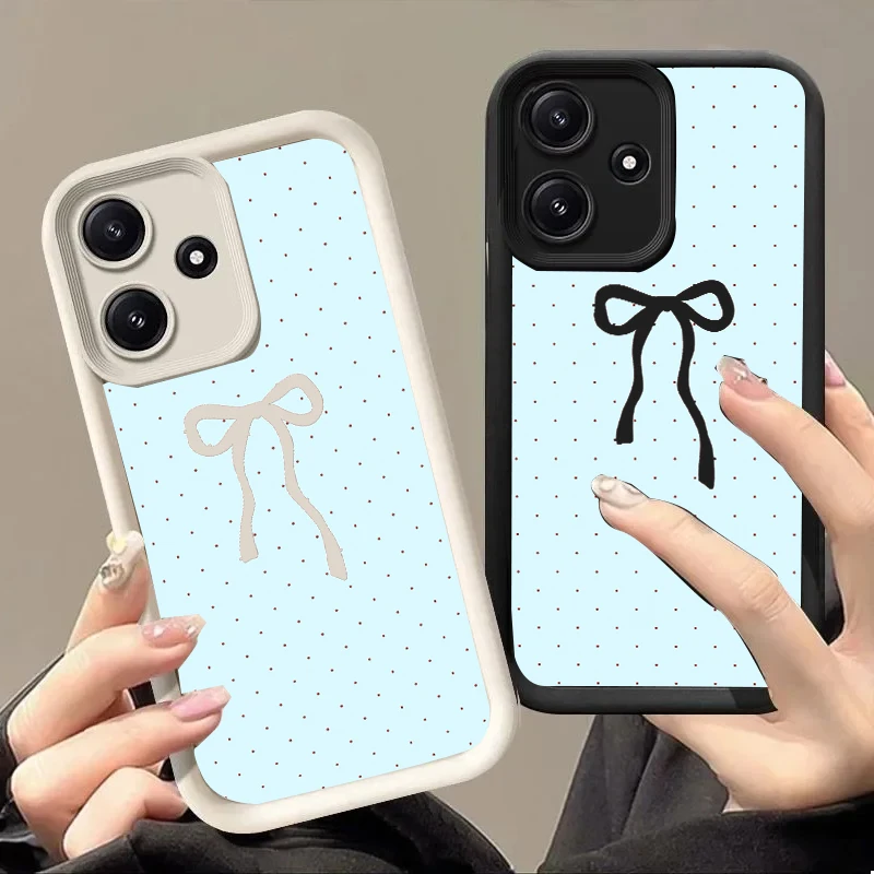 Blue Bow Leather Te…