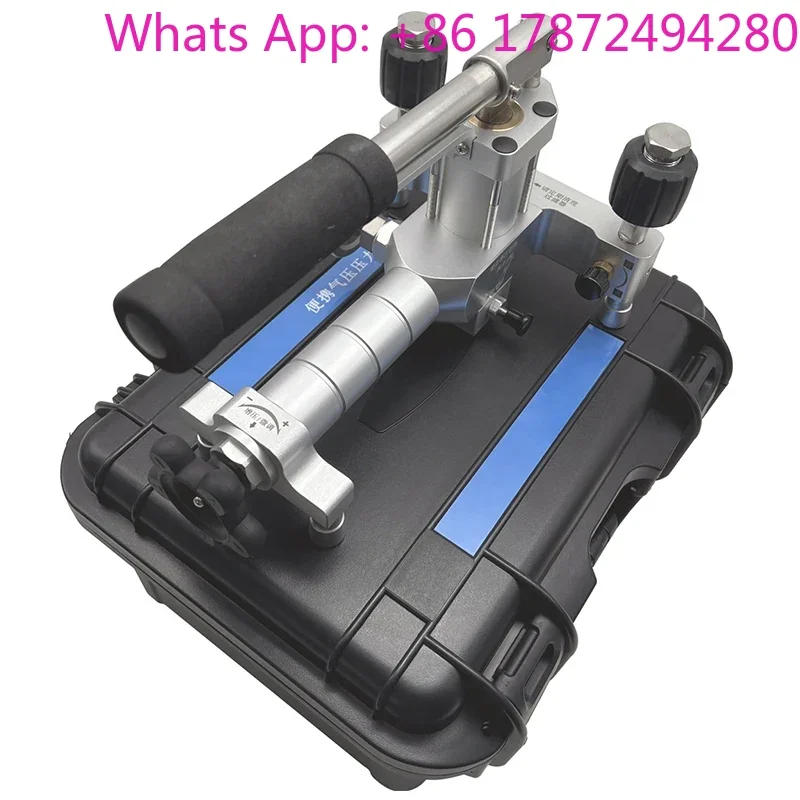 -0.095 ~ 8bar Micro Portable Desktop Air Pressure Calibrator