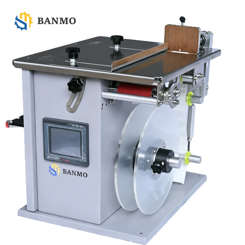 Advanced Touch-Screen Desktop Flat Labeling Machine Adjustable Speed Professional Labeler Semi-Automatic Electric Pneumatic