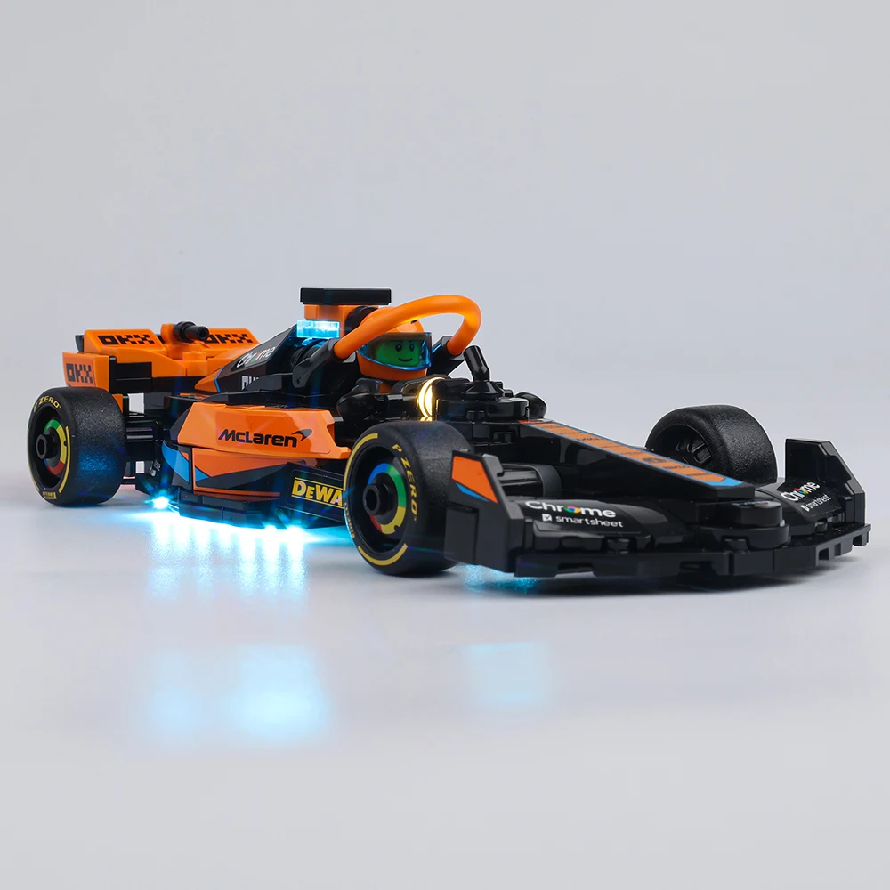 Led Light Kit For 2023 McLaren Formula 1 Race Car 76919 Building Blocks Lighting Set No Model