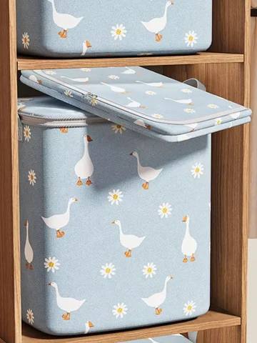 Cotton Quilt Storage Bag Large Capacity Quilt Storage Box Non Woven Clothes Special Storage Moving Luggage Bag Portable