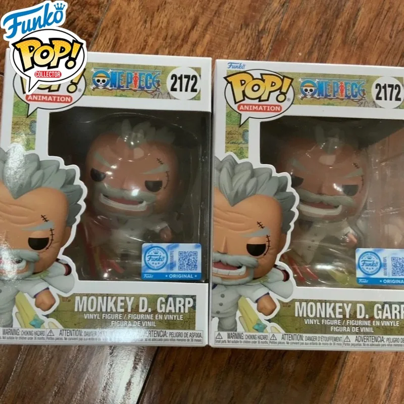 

Funko Pop Original One Piece Monkey D Garp Galaxy Impact #2172 Action Figure Toys for Boys Girls Gift Collectible Ornaments