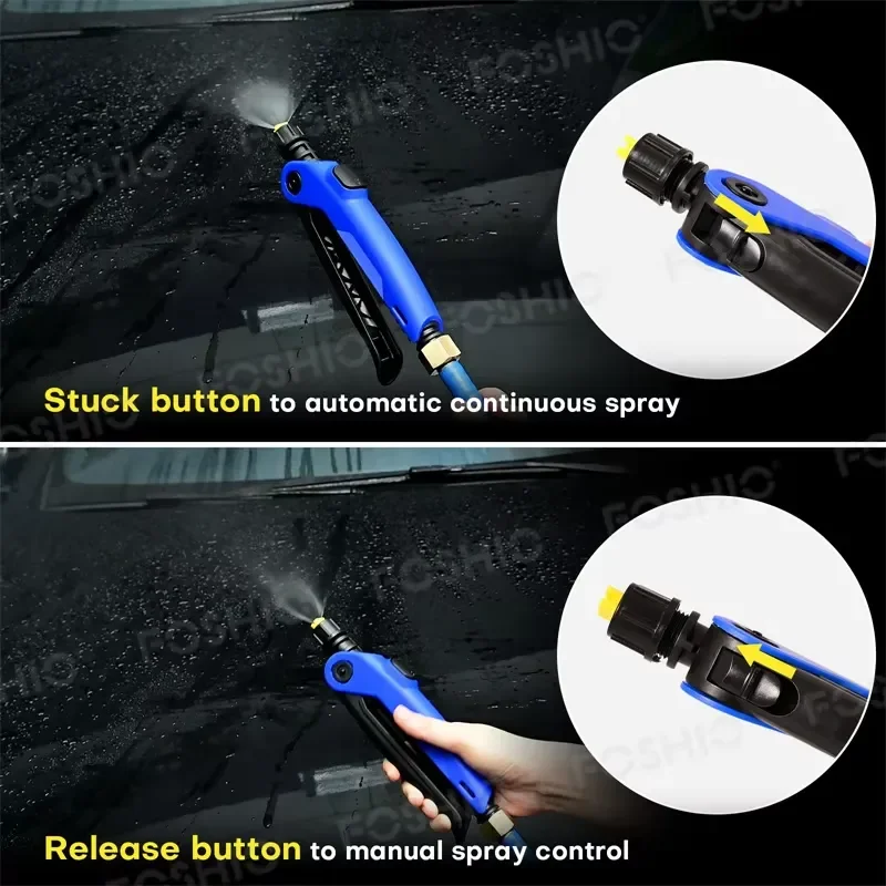 Foshio Portable Water Sprayer Backpack 3L/6L Car Window Tint Wash Pump High Pressure Power Water Pouch Combo