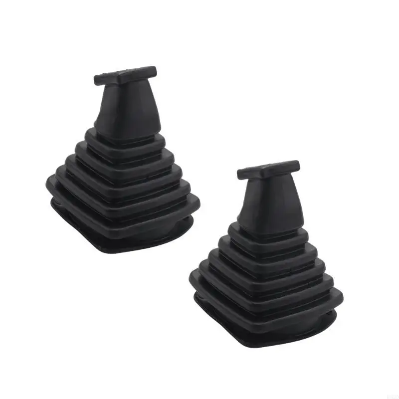 

R53D Reinforced Dust Covers Shield for Hydraulic Levers Protective Rubber Sleeve 2pcs