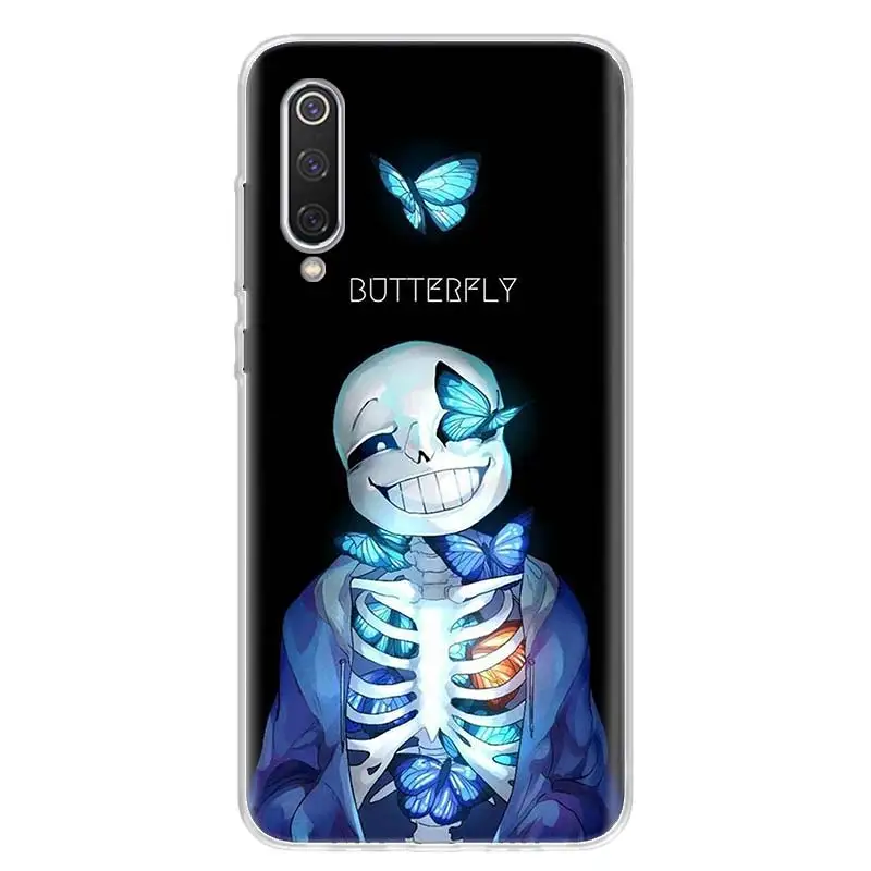 undertale sans doggo For Xiaomi Redmi Note 13 12 11S 11 10S 10 Pro Phone Case  11T 11E 9S 9 8T 8 7 Plus Fundas Cover Coque Note 