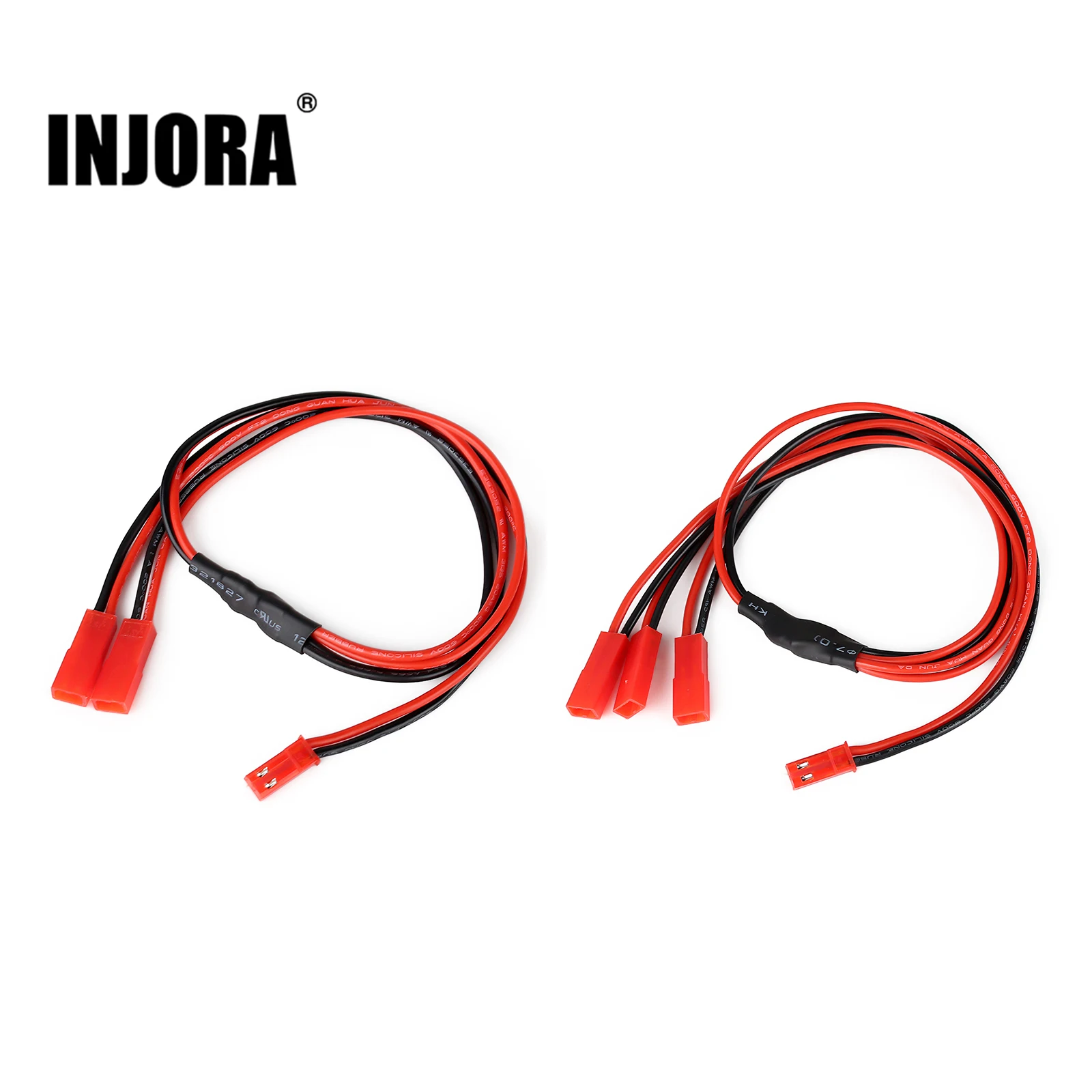 INJORA 1PCS 40cm JST Male to Female Wires Y Cable for RC Car Boat RC Mode Parts