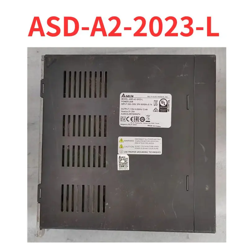 

90% новый сервопривод ASD-A2-2023-L протестирован нормально