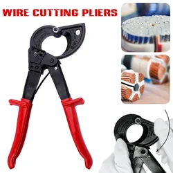 HS-325A Labor-saving Ratcheting Cable Cutter Insulated Wire Cutting Pliers Professional Ratcheting Crimper Terminal Crimper Tool