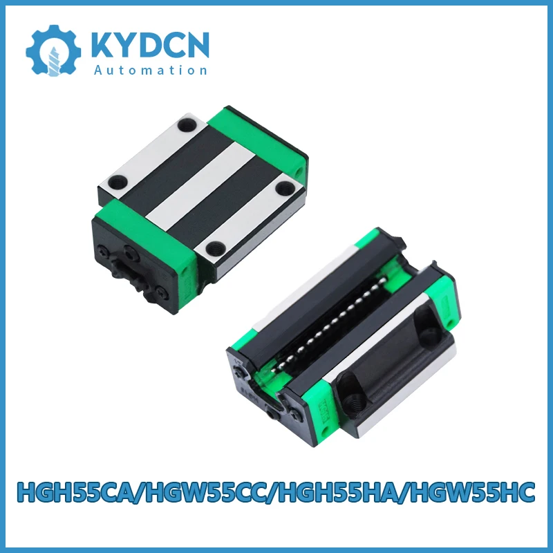 

HGH55CA HGW55CC HGH55HA HGW55HC Square Linear Guide Block Flange Slide Block for Linear Guide