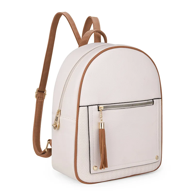 2024 Hot Selling Cute Backpack With Tassel Zipper Travel Backpack Versatile Women's Backpack