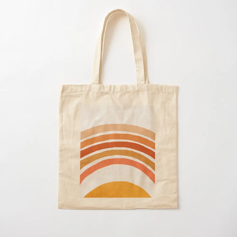 

Rainbow, Abstract, Mid century modern kids wall art, Nursery room Tote Bag Cloth bags Eco bag Canvas Tote Bag