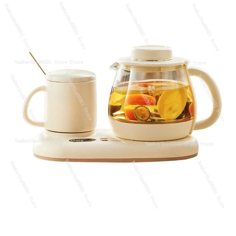 Mini Electric Tea Keeper Warmer Pot Multifunction for Office Desk Home Use Portable Kettle