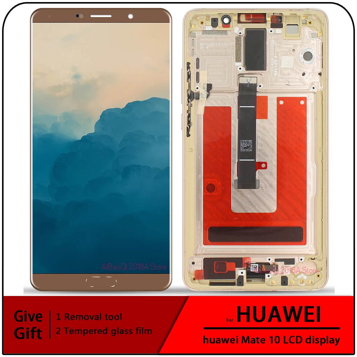 Original 5.9\'\' For Huawei Mate 10 LCD Display Touch Screen Digitizer For Huawei Mate 10 Display  Replacement Parts