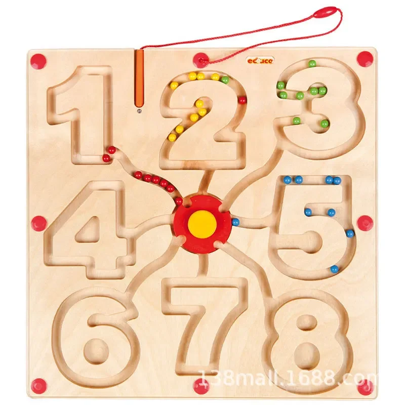 Magnet pen maze game digital wave farm mountain peak