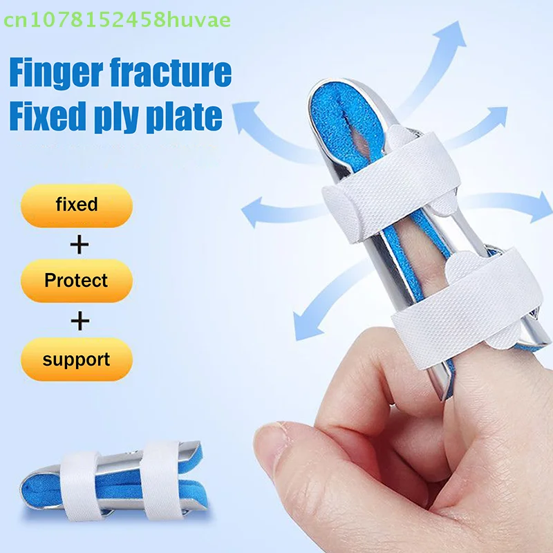 Finger Fixed Splint Fixed Support Device Five Finger Trainer Stabilizer Finger Sleeve For Broken Fingers Straightening Arthritis