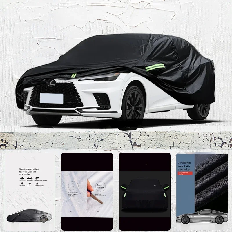 

For Lexus RX Anti-UV Sun Shade Rain Snow Resistant Dustproof Black cover Car umbrella Full Car Cover Outdoor Protection