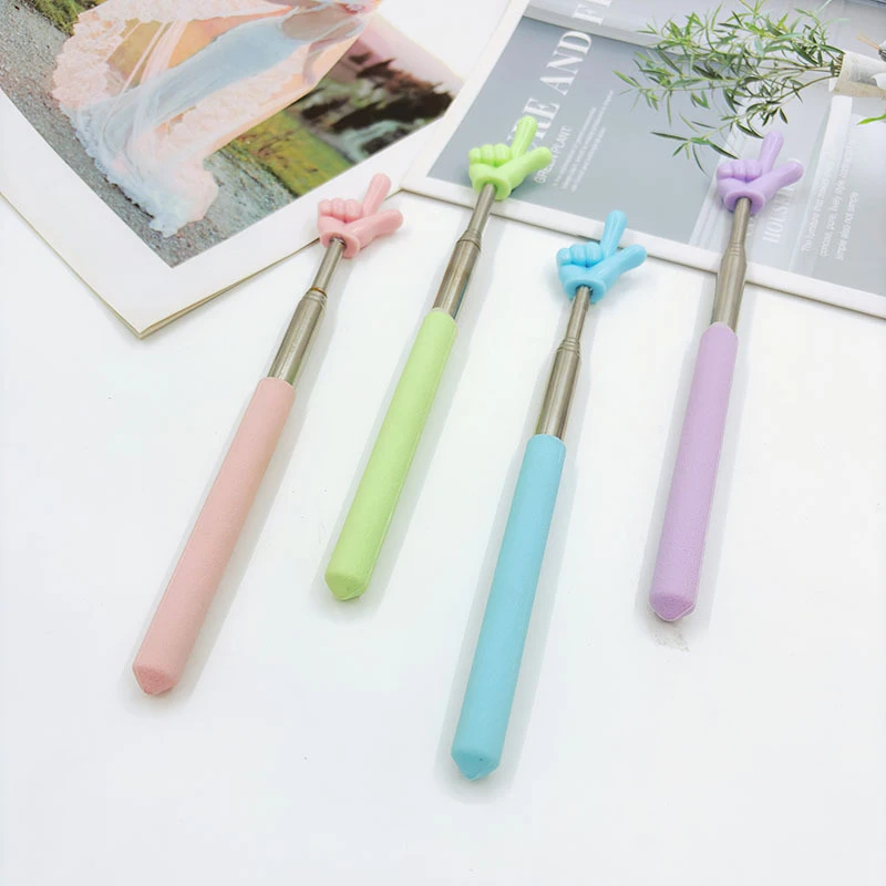 عصا تصميم إصبع تلسكوبية من الفولاذ المقاوم للصدأ مقاس 55 سم للأطفال - مثالية لإشارة توجيه القراءة في الفصول الدراسية #5