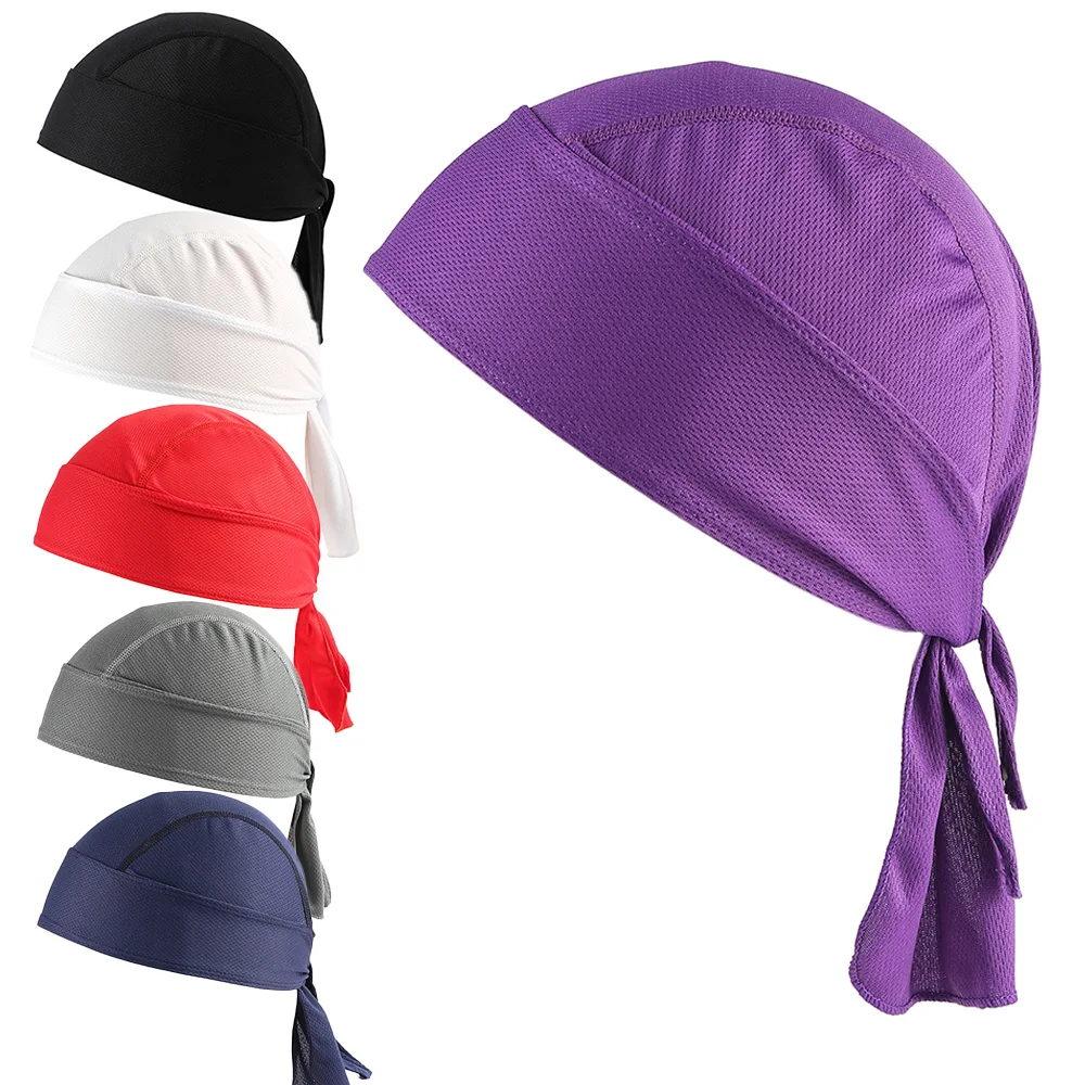 Quick Dry Headband Scarf Summer Men Running Riding Bandana Headscarf Hiking Running Hat