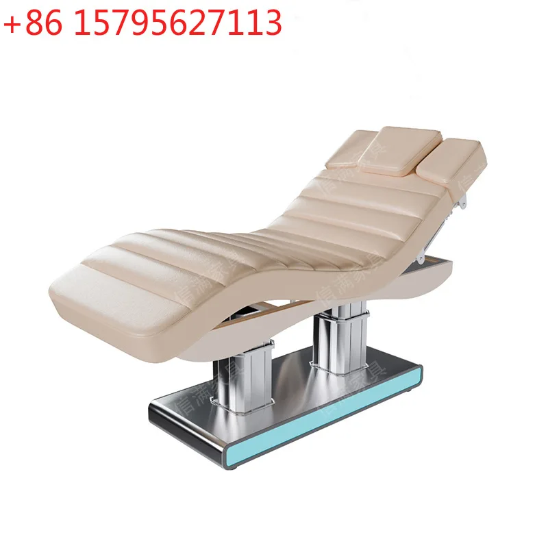 

Электрическая косметическая кровать Микро-образная кровать Салон красоты Специальная спа-массажная кровать Медицинская красота Инъекционный подъемный узор Вышивка