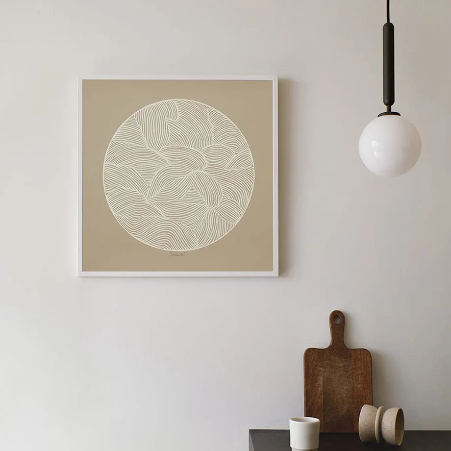 Abstract Line Sofia Lind Easten Sonnet Posters Canvas Painting Wall Art Print Picture for Living Room Interior Home Decoration